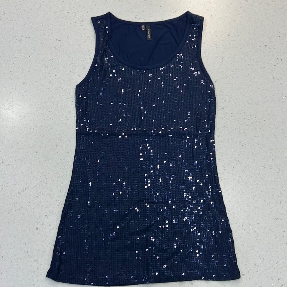 Maurices Sequined Tank Size Small